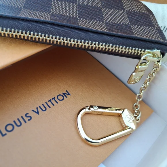 LOUIS VUITTON NEW KEY POUCHCLIFF DAMIER EBEN